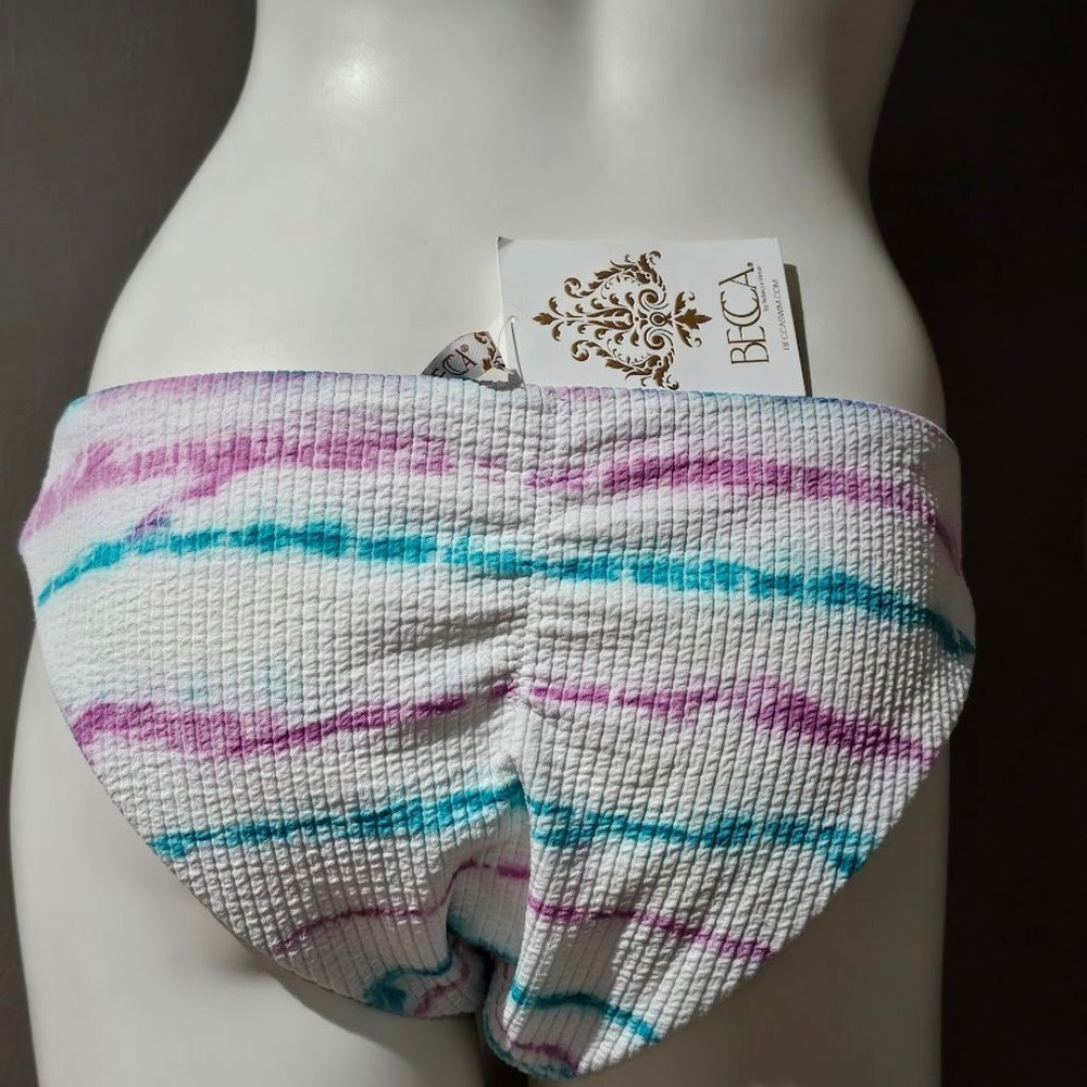 Becca Adela Pucker Swim Bottom Size Large - Picture 4 of 10